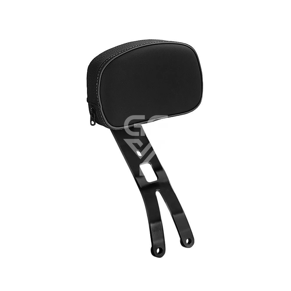 For Indian Scout Bobber 2025 Scout Classic / Sixty Bobber Motorcycle Lower Profile Rider Backrest With PU Leather Pad Bolt-on