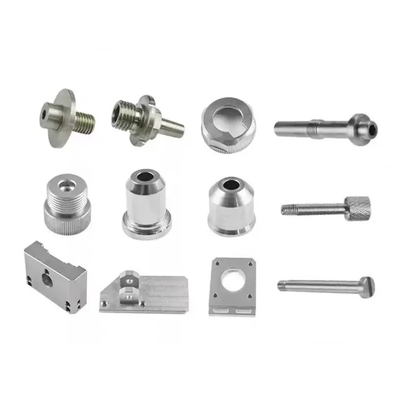 CNC machined aluminum alloy metal plated model accessories set Multi-specification mechanical modification parts set