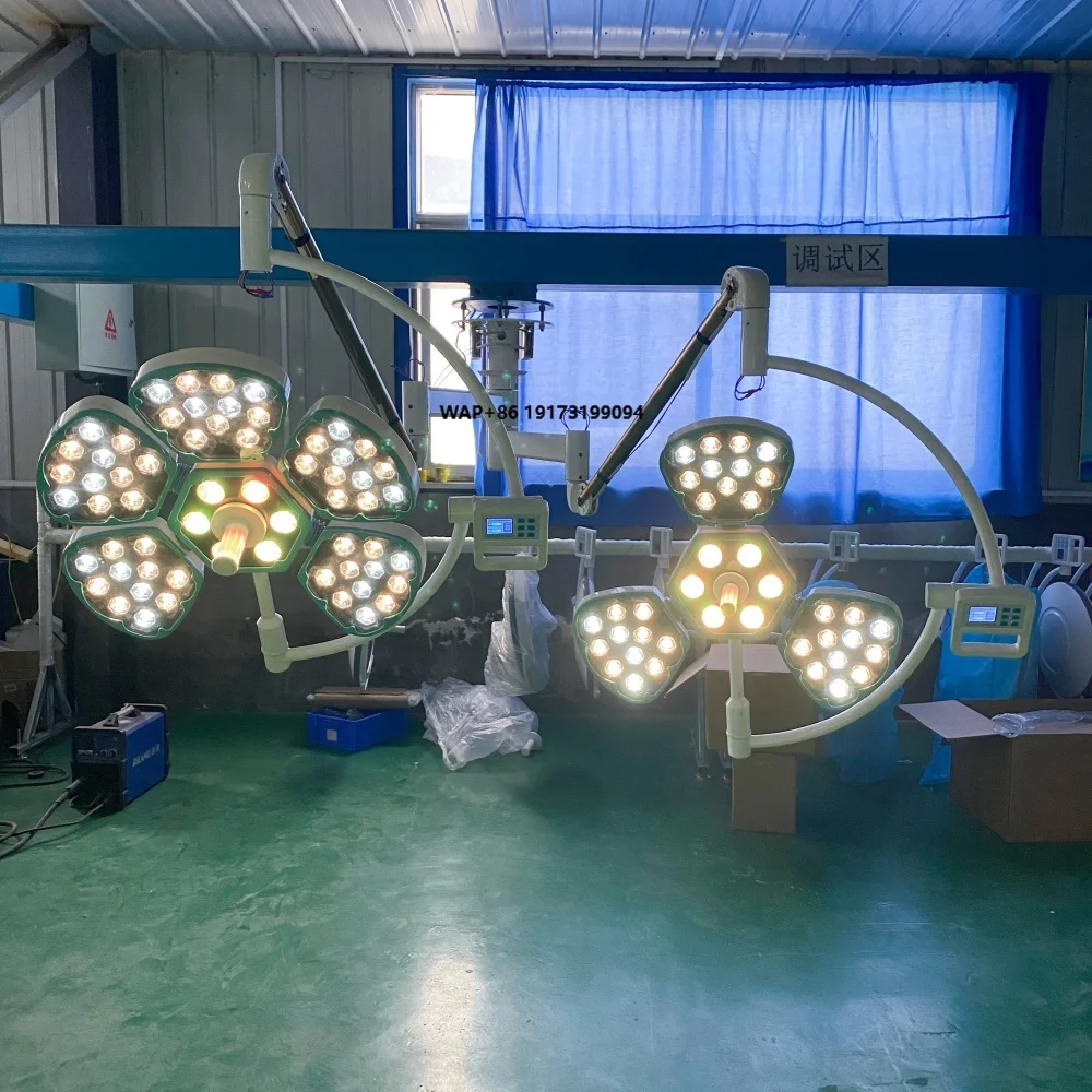 High color rendering index LED surgical shadowless light 5 + 3 petal-shaped ceiling surgical light (optional )