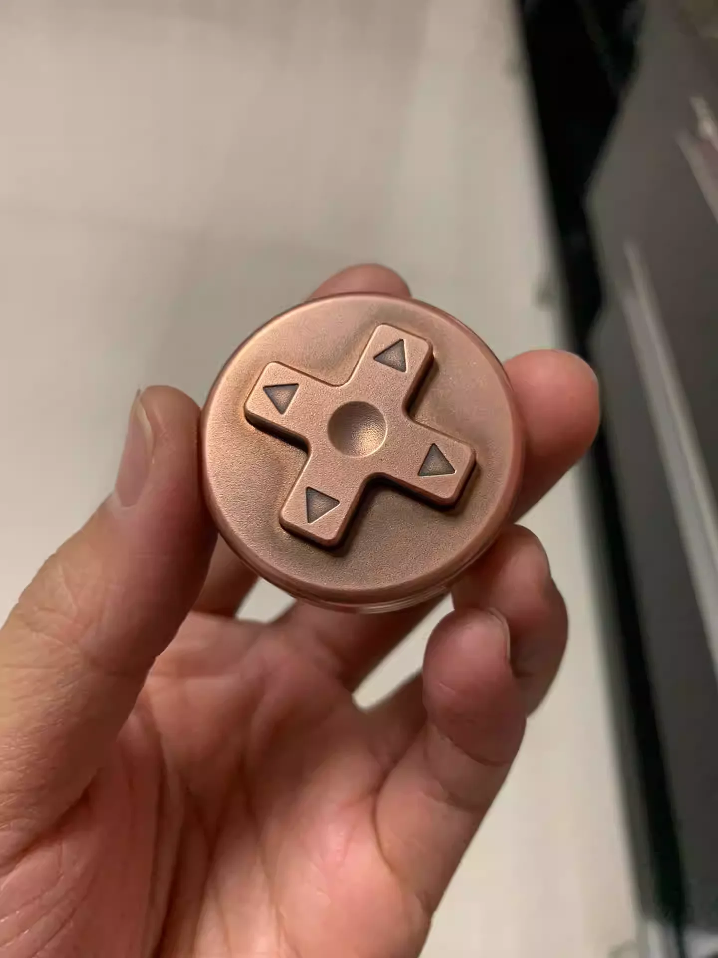 

Acedc GAMER Papa Coin, made of purple copper material