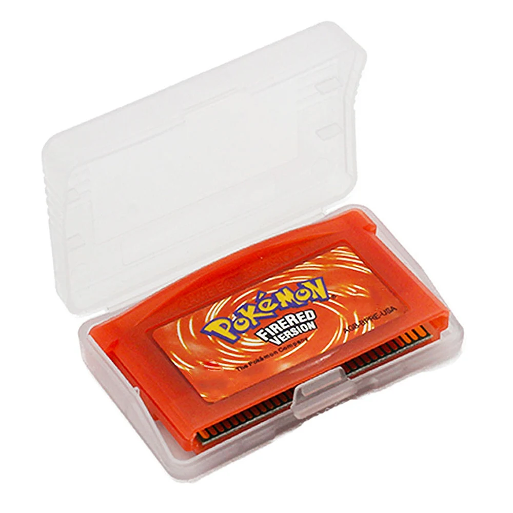 GBA Series 32-bit Video Game Cartridge Console Card Pokemon Emerald FireRed LeafGreen Ruby Sapphire Multi-language