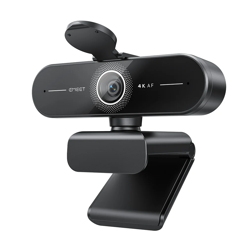 EMEET 4K/1080P Webcam voor PC/Computer PDAF Autofocus Videocamera Met Dual Microfoons Webcamera Werkt voor Zoom/Teams