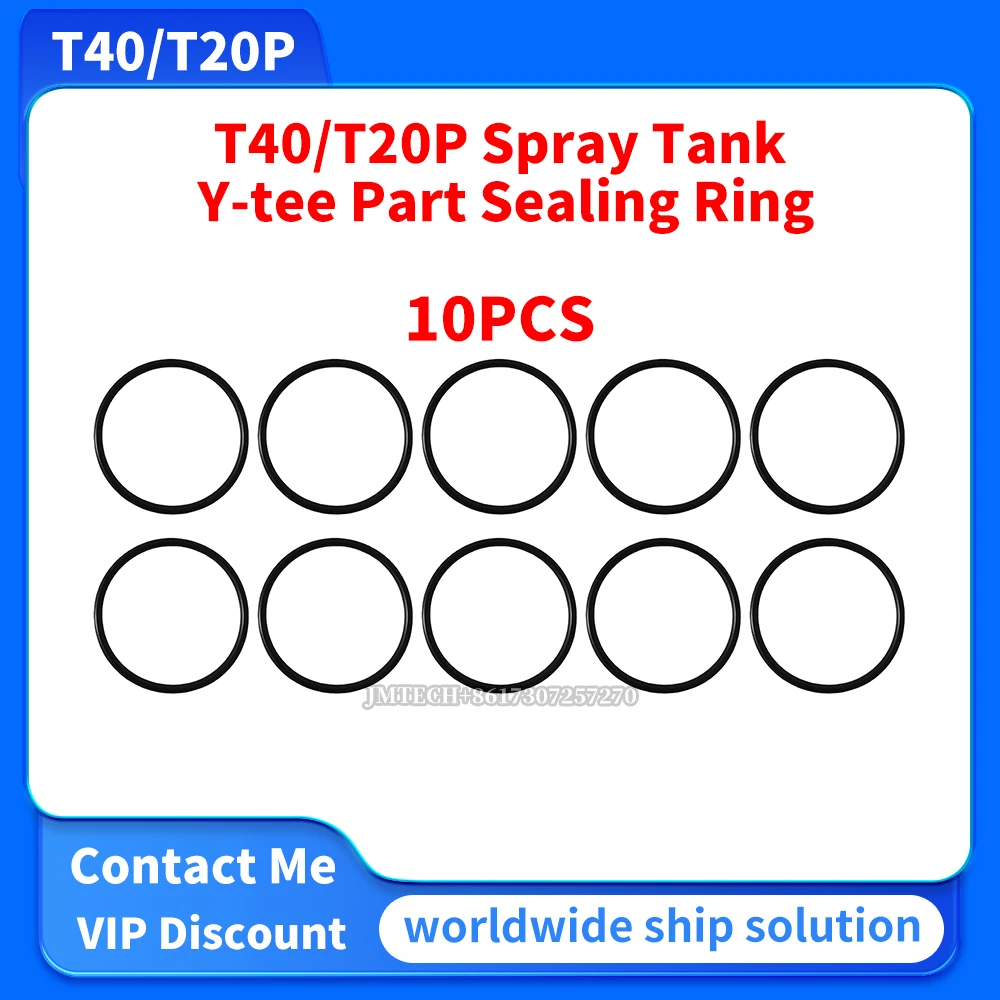 

T40/T20P Spray Tank Y-tee Part Sealing Ring 10PCS For Dji Parts Repair Replace