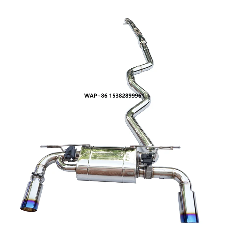 Factory Priced New Stainless Steel Muffler Pipe for B58 F30 Exhaust System Efficient Tuning Exhausted Systems