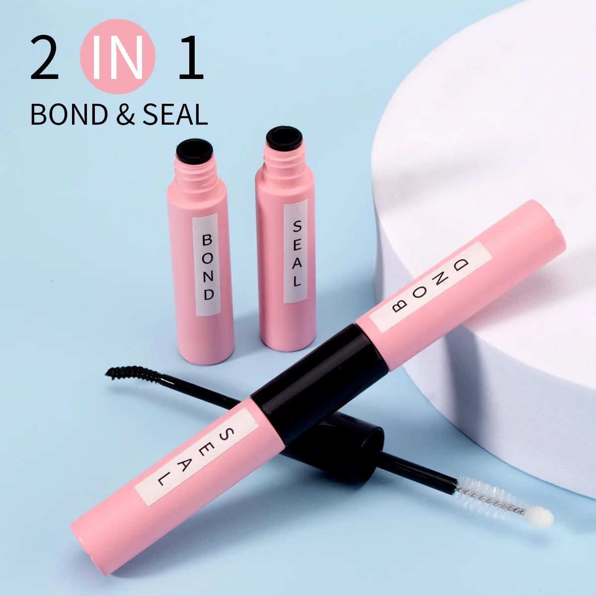 つけまつげの接着剤は敏感ではありません、本物、超粘着性、耐久性、速乾性、自己移植接着剤、自然に見えない、トランスプです。