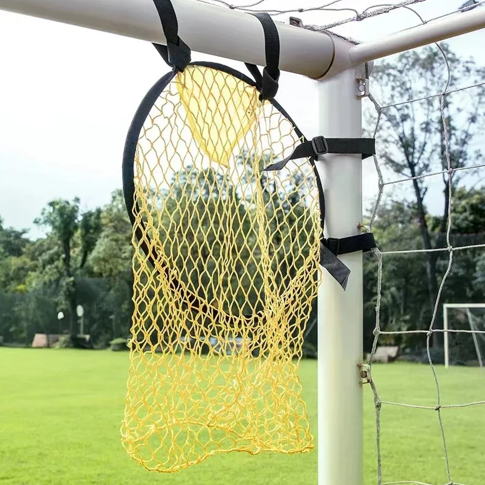 Outdoor Foldable Soccer Target Net Soccer Ball Practice Shot Net Football Training Equipment for Shooting Accuracy Training