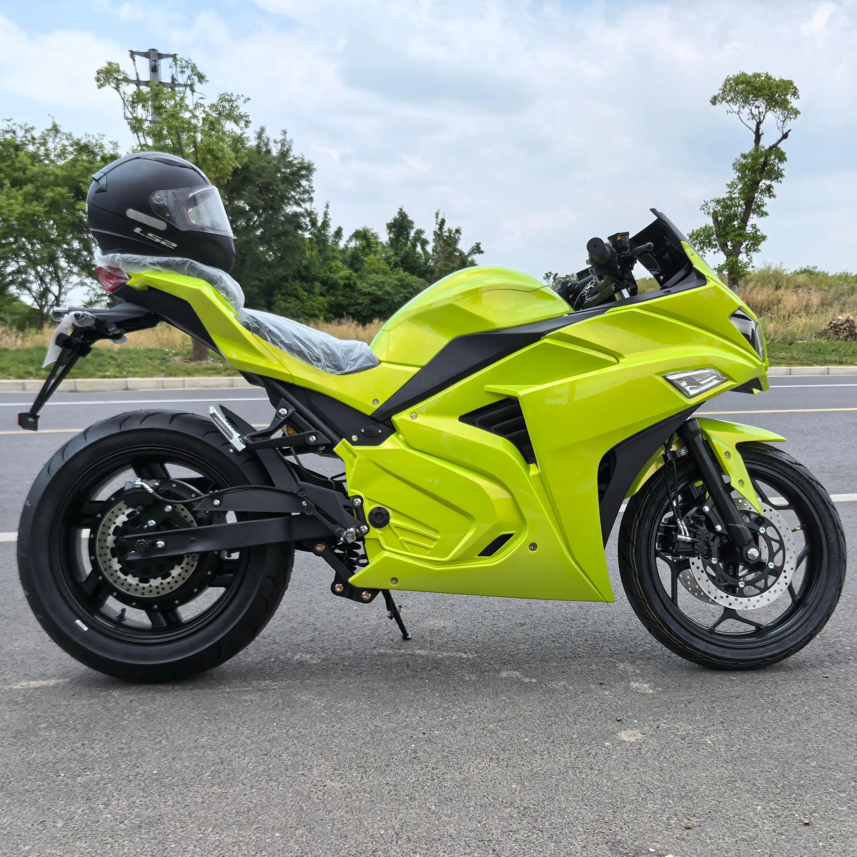 Новый электрический мотоцикл 2 – обзор и цена Electric Motorcycle 5000W