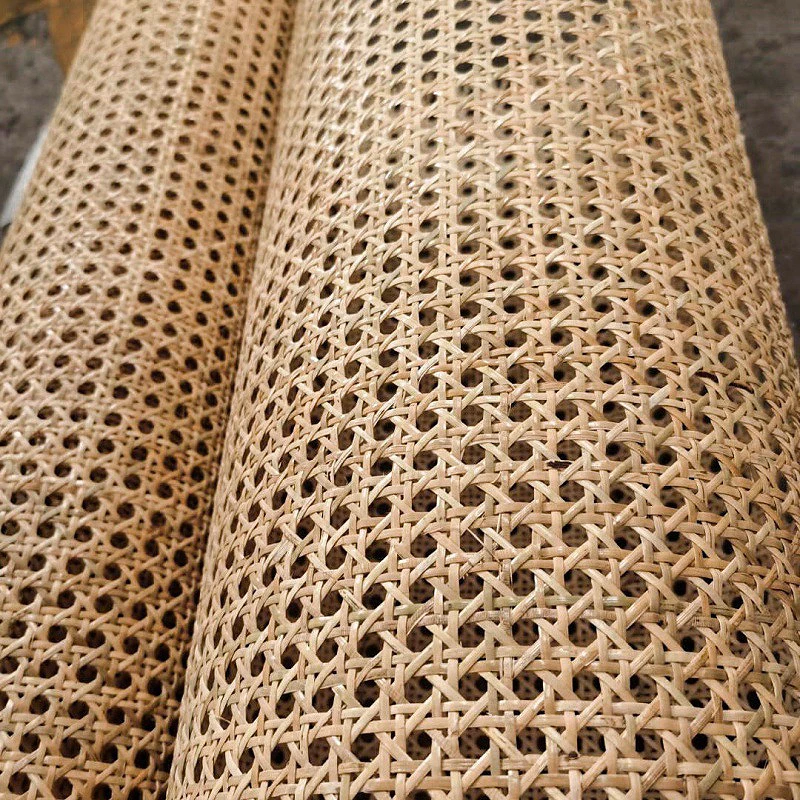 40-45cm Width 0.3-5m Length Natural Real Rattan Webbing Roll Cane Wicker Sheet for Chair Table Furniture Repairing Material Hot