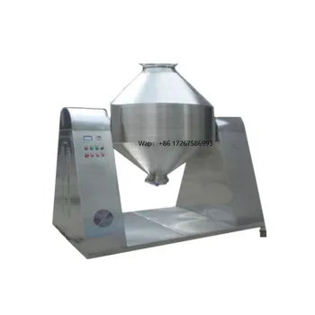 Equipo de Secado al Vacío de Doble Cono, Estándar GMP, para Alimentos, con Conservación a Baja Temperatura de Algas Marinas y Carne Deshidratada