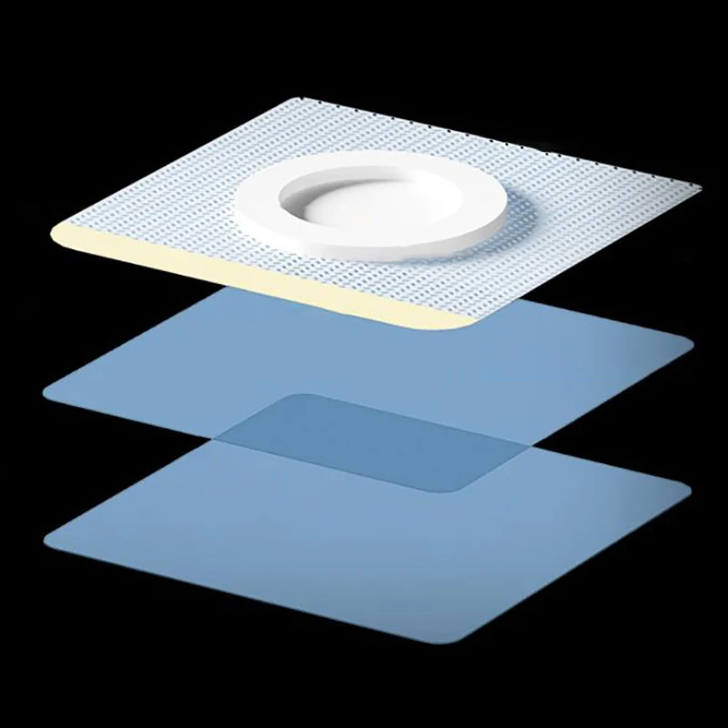 Zelfklevende universele zelfklevende navelstickers Kikkere bestendige navelbeschermers Vervanging wegwerp ricinusoliepakket