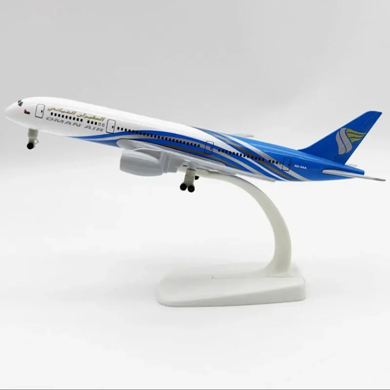 20 سنتيمتر نموذج طائرة B787 787 عمان الخطوط الجوية نموذج طائرة سبيكة معدنية لعبة دييكاست نماذج الطائرات مقياس نموذج طائرة الاطفال