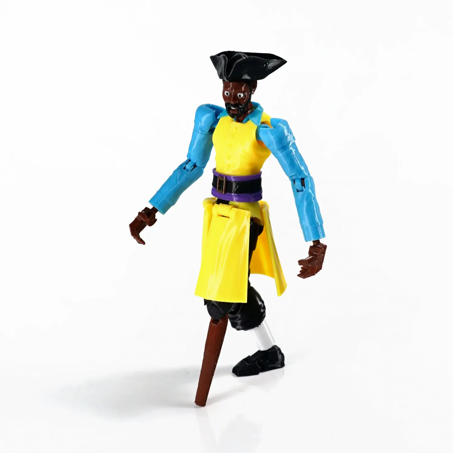 Super 3D 3D-Gedruckte Backrooms Pirat Clark Actionfigur Backrooms Dummy13 T13 Mehrteilige Actionfigur Spielzeuge – Detail 6