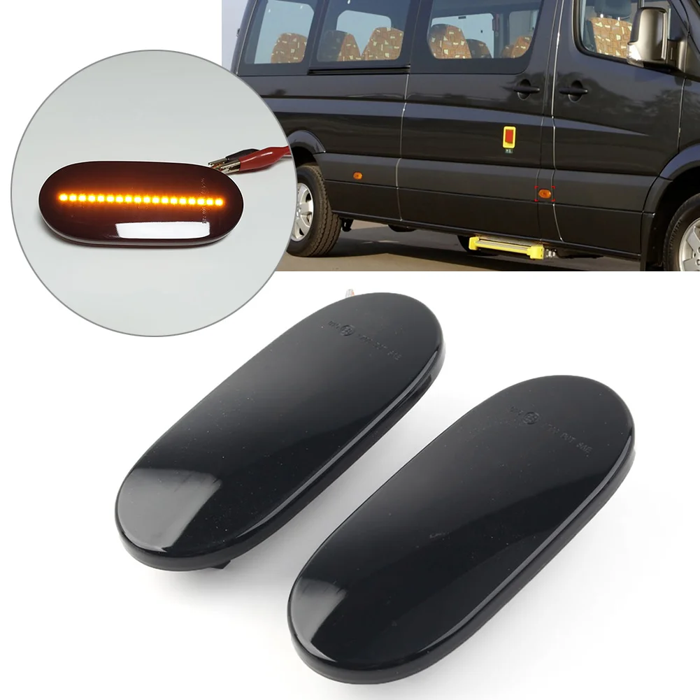 1Pair Car Turn Signal Side Marker Light For Mercedes Benz Sprinter W906 2006-2013 For VW Crafter 2E 2F 2006-2016