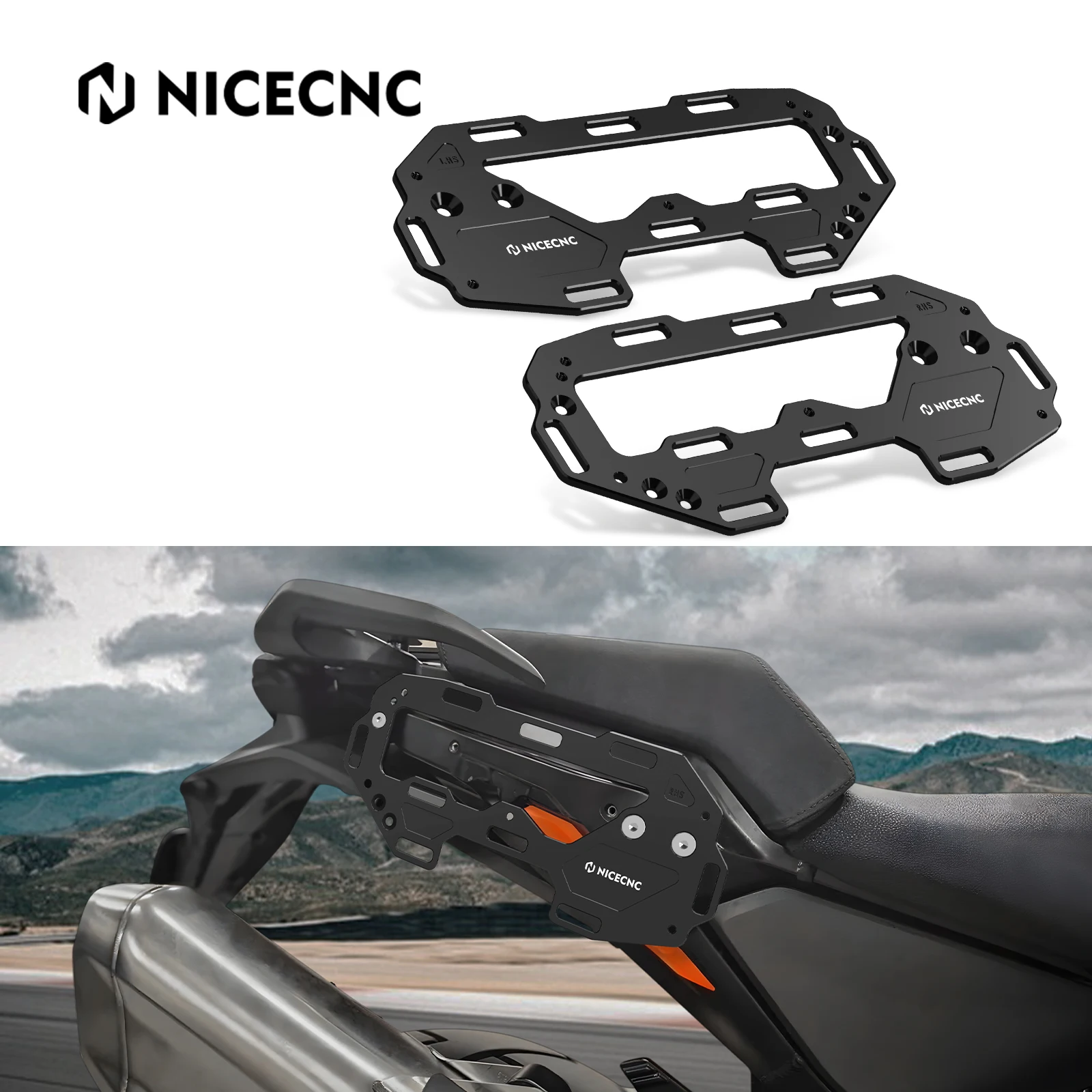 

Motorcycle Side Luggage Rack Side Carriers Pannier Designed For KTM 1290 Super Adventure R 1290 Super Adventure S 2021-2023 2022