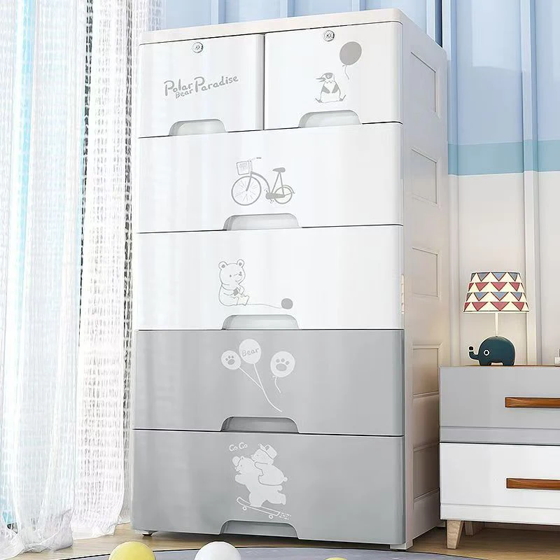 multi-purpose plastic kids cabinet preschool furniture drawers Organizer toy storage guarda juguetes children's room furniture