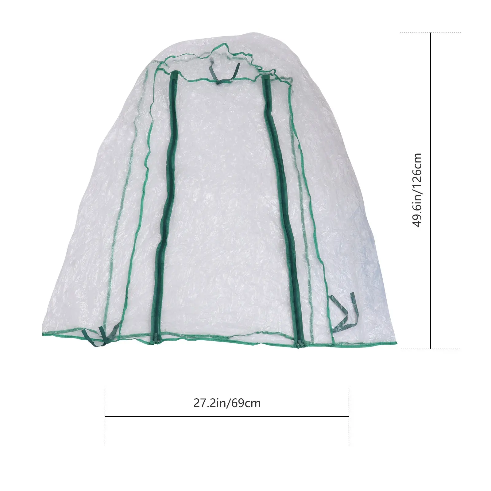 1Pcs PVC Plant Protection Cover Large Garden Greenhouse Antifreeze Shrub Cover Plant Protector Uv Protection Frost Proof