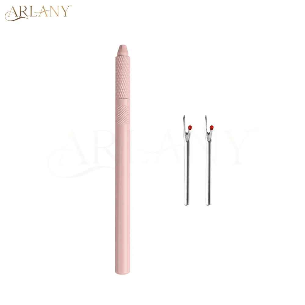 

ARLANY Metal Seam Ripper Handle with 2Pcs Replacement Head Sewing Stitch Thread Unpicker For Sew in Hair Extensions Accessories