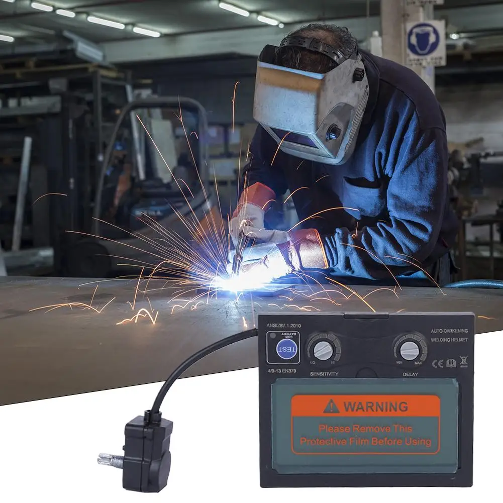 TX500C 110*90mm Solar Panel Welding Helmet Lens Welding Mask Auto Darkening Lens Automatic optical lenses - view 4