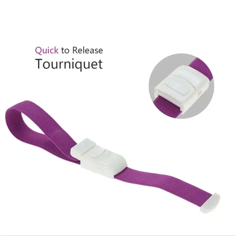 1 ชิ้นที่มีสีสัน Medical Paramedic Tourniquet Quick Release Buckle กีฬากลางแจ้งฉุกเฉินสําหรับ First Aid พยาบาลทางการแพทย์ใช้ทั่วไป