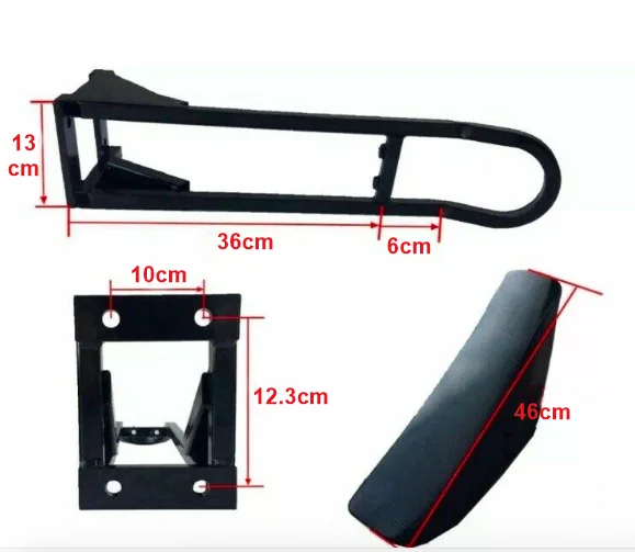 48v Off-Road Electric Bicycle Accessories Saddle Adapter Bracket for Ebike E-MTB Compatible Brushless for Racing Bike Riding