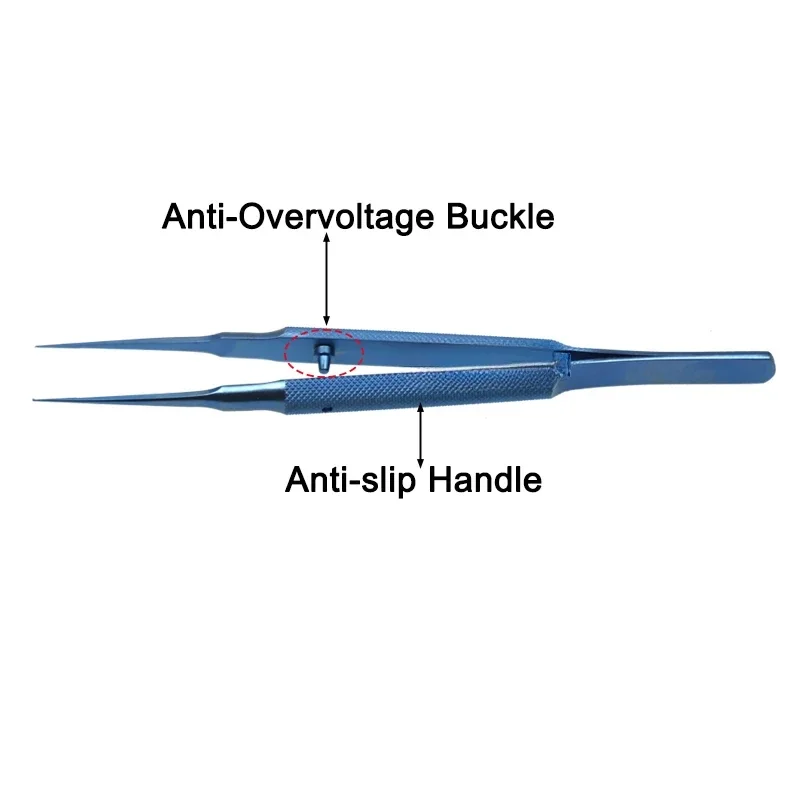 Titaniums Instruments Set Forceps Needles Holder Scissors Eyelids Surgerys Tool Ophthalmics Microsurgicals Instruments 4pcs/set