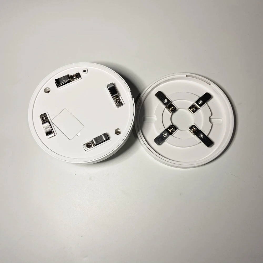 Sensor de alarma de Gas Natural de cable interior, Detector de fugas de Gas GLP Combustible de techo para sistema de alarma, señal de relé NC, Gas de carbón