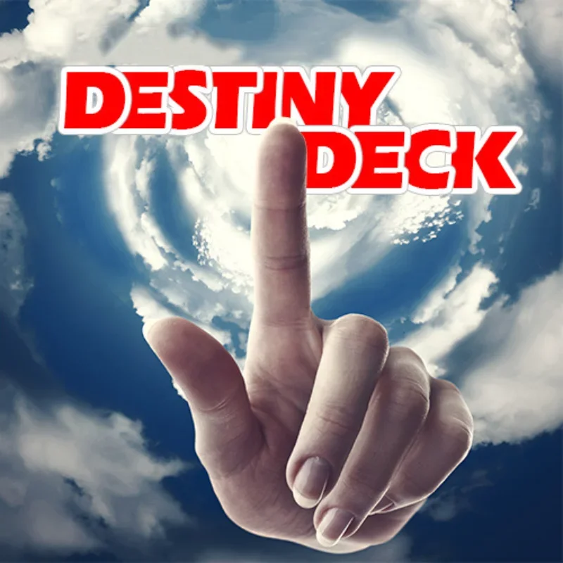 

Destiny Deck by David Gonzalez Magic Tricks Card Magie Magician Stage Close Up Illusions Gimmick Props Prediction Mentalism