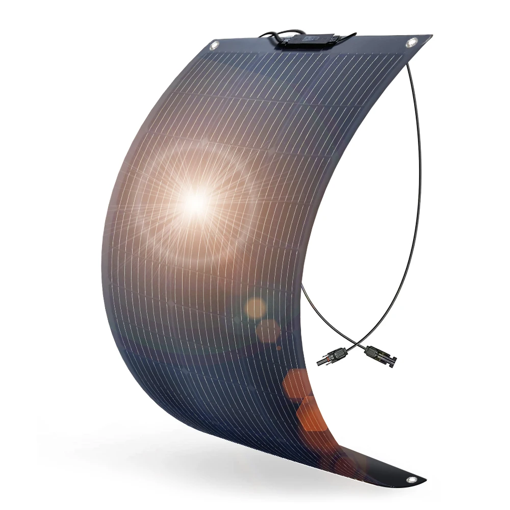 100W Portable Flexible  Solar Panel 18v solar Photovoltaic power bank charge For Jackery/EF/Bletti/Anker/Goal Zero Power Station