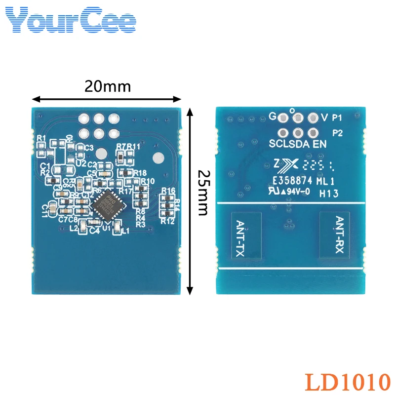 LD1030 LD1020 LD1010 10G Smart Human Presence Sensing Radar Module Intelligent Human Microwave Induction Radar Module