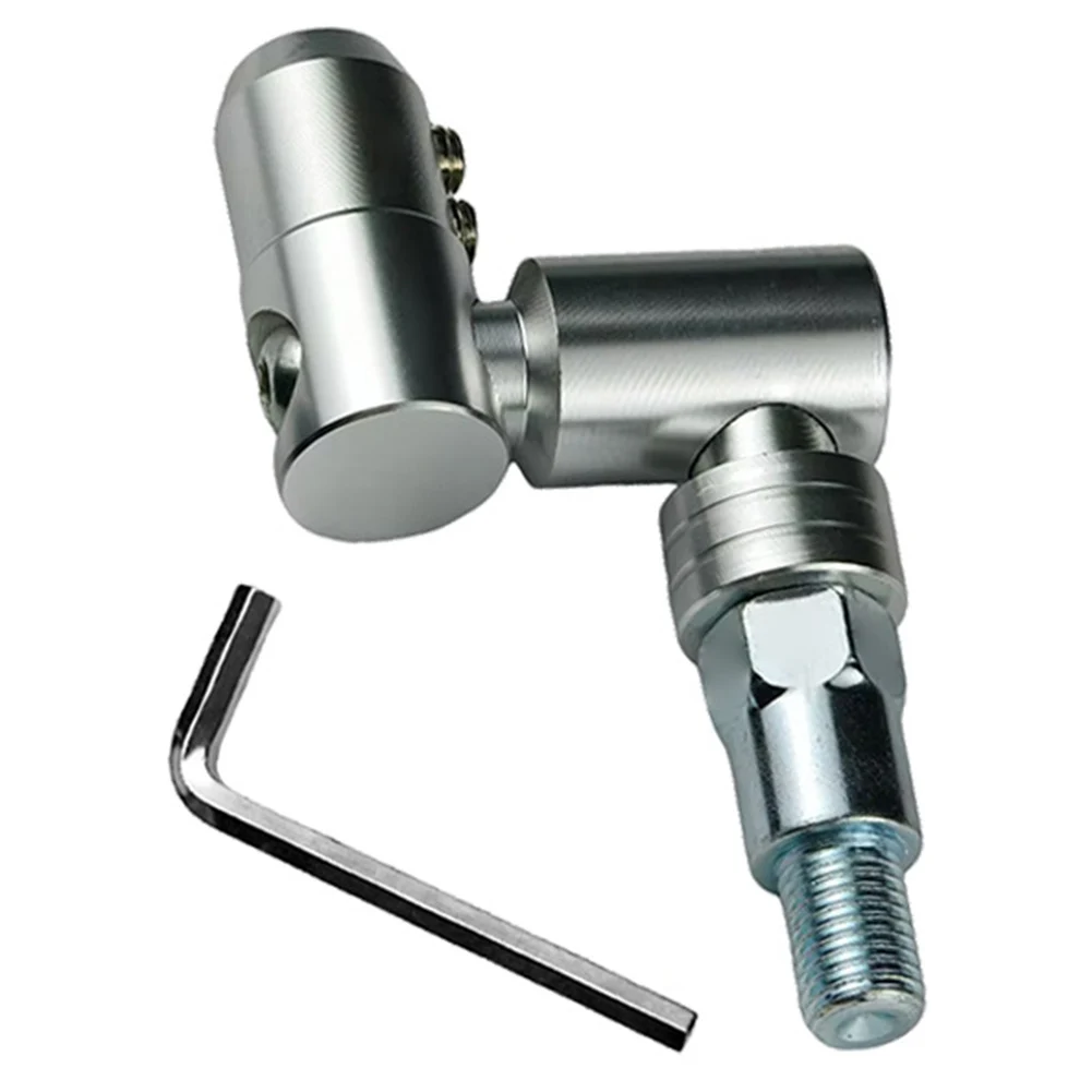 360 Degree Rotation Aluminum Motorcycle Mirror Bracket Screw with Shock Absorbing and Adjustable Position Design