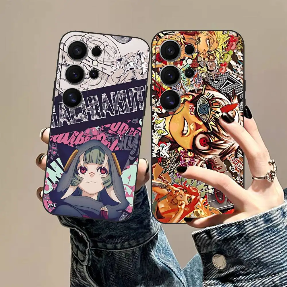Combat Anime G-Gachiakuta Japanese Phone Case For Samsung S 24 Fe 25 Ultra Plus 20 Lite 21 30 22 23 24 22 Ultra 5G Fundas
