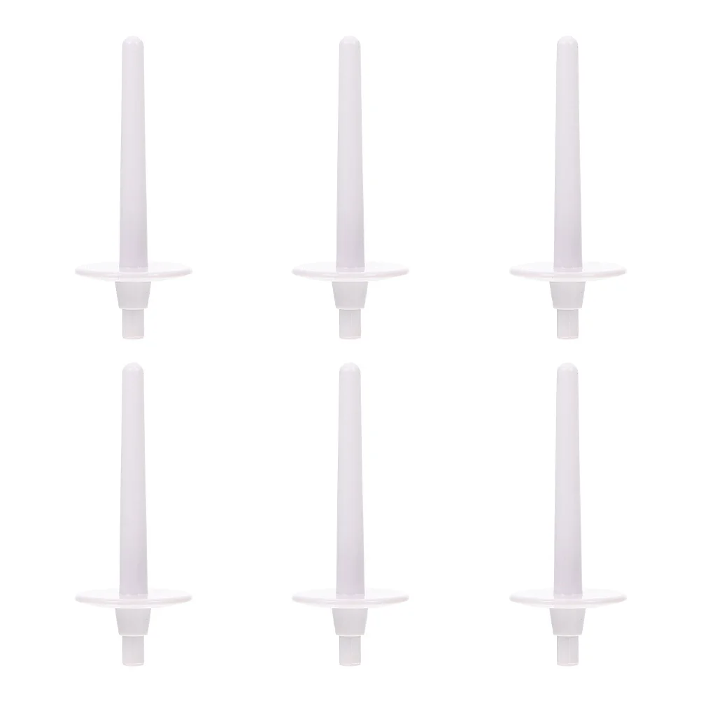 6Pcs Sewing Machine Spool Pin Plastic Bobbins Bobbin Winder Compact Small Thread Holder Sewing Accessories Bobbin Winder