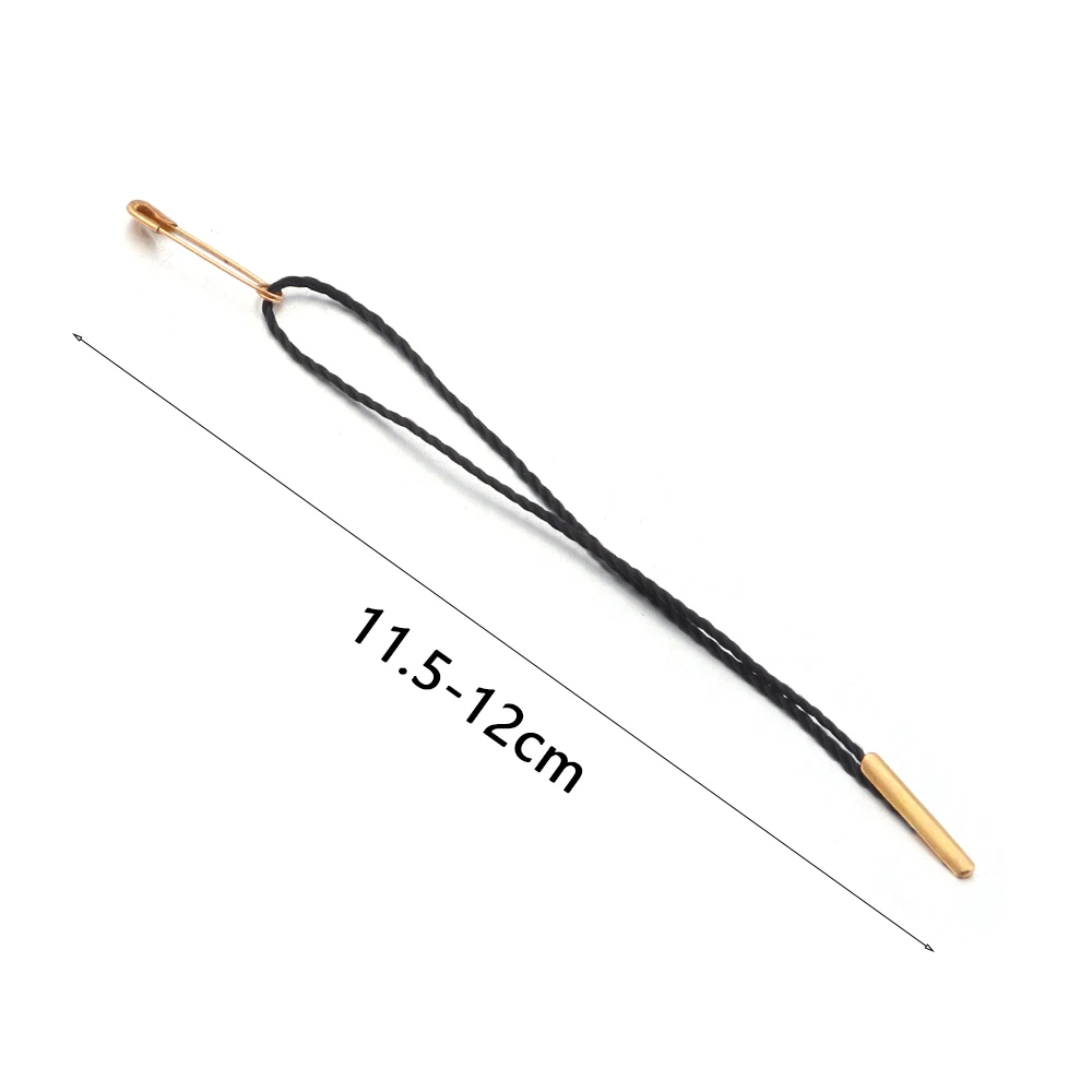 100-200Pcs/Lot Metal Pins Buckle Clothes Cotton Tag Rope Cords Hanging Tablet For Garment Bag Tags Cards DIY Clothing Accessorie view 3