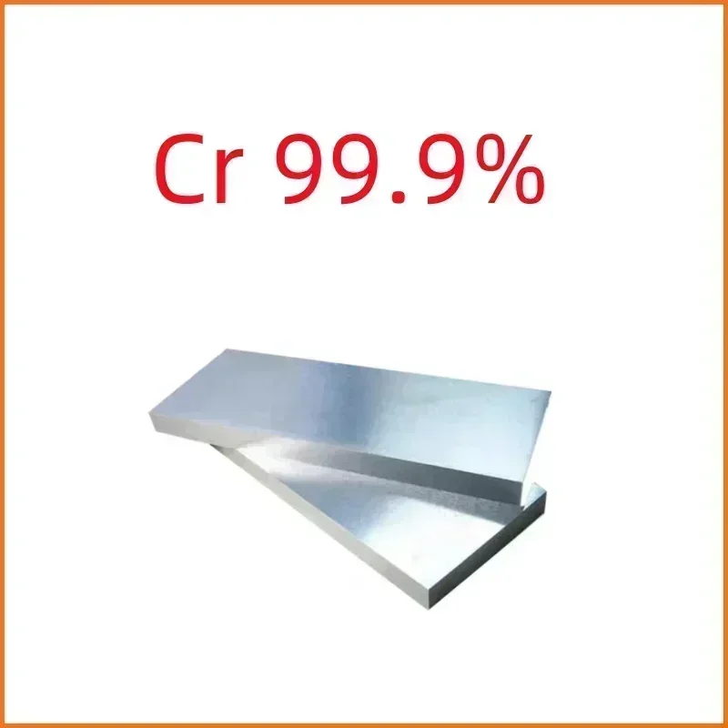 High purity chromium metal plate Cr99.95% customizable for zero cut scientific research 2