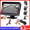 Easy Installation 4.3Inch or Rear View Camera Monitor Screen Reversing Camera for Car Parking Parking System Camera for Vehicle 1
