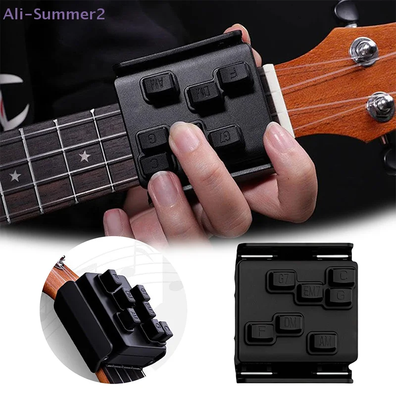 {Summer2} Ukulele Chord Presser Trainer For Beginners Ukulele Aid Chord Assisted Learning Tool Ukulele Attachment Eliminate