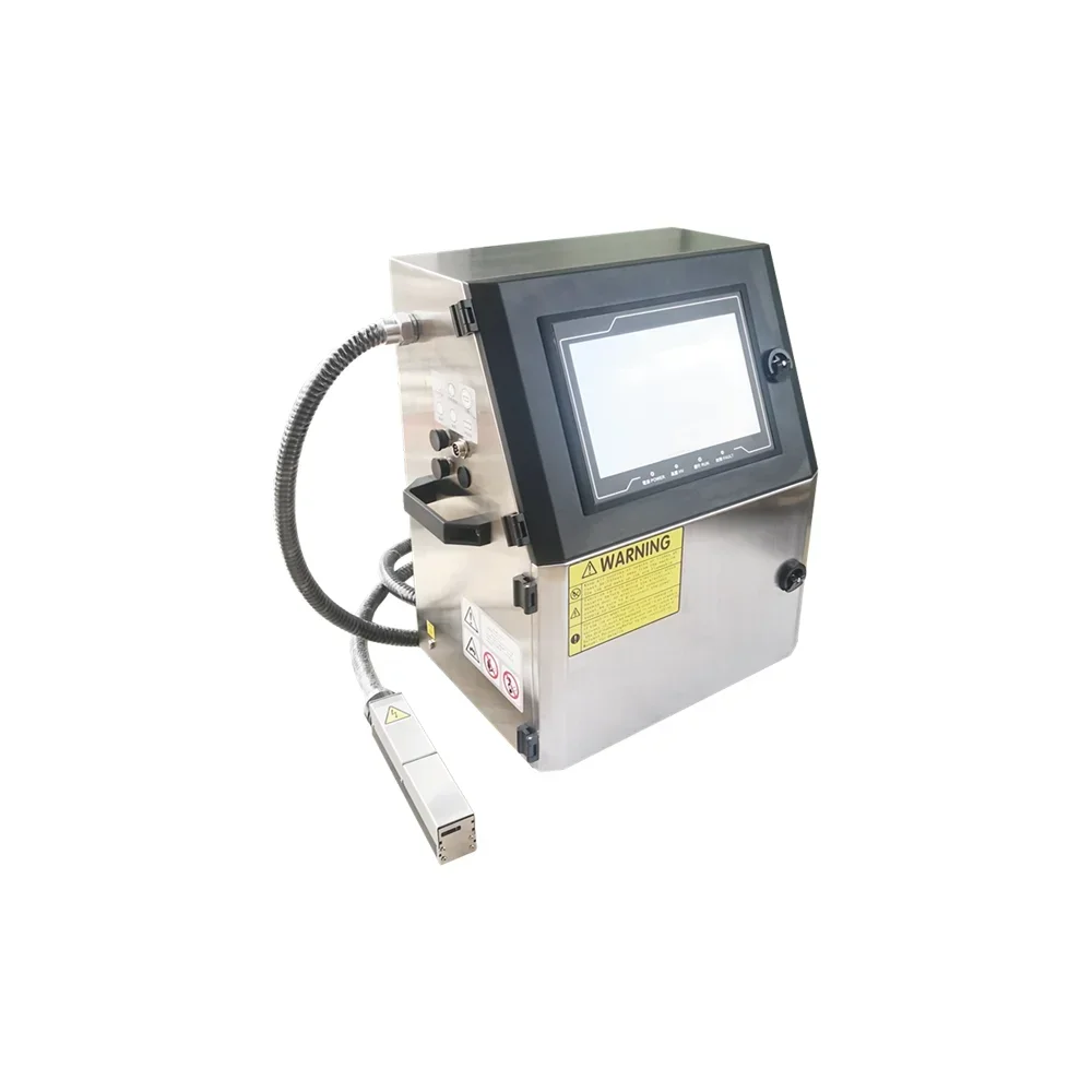 NEW Automatic Industrial CIJ Inkjet Printer QR Code Batch Number Printing Machine 1 Year Warranty