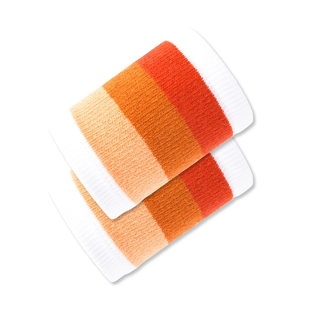 

2 Pairs Sports Wristb Sweatproof Cotton Strap B Basketball Gym Workouts Exercise Protection Lightweight Daily Use
