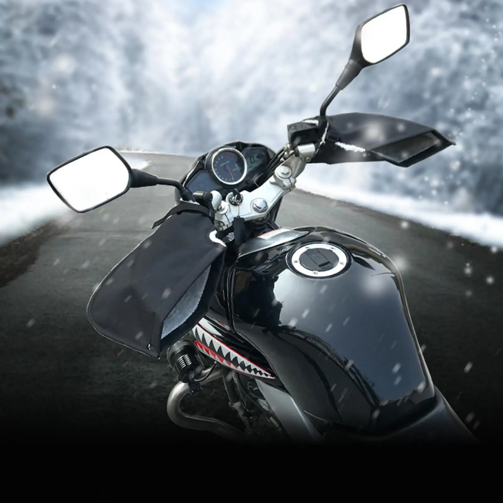 

Motorcycle Gloves Mittens Hand Protectors Covers Fit for Handlebar Winter