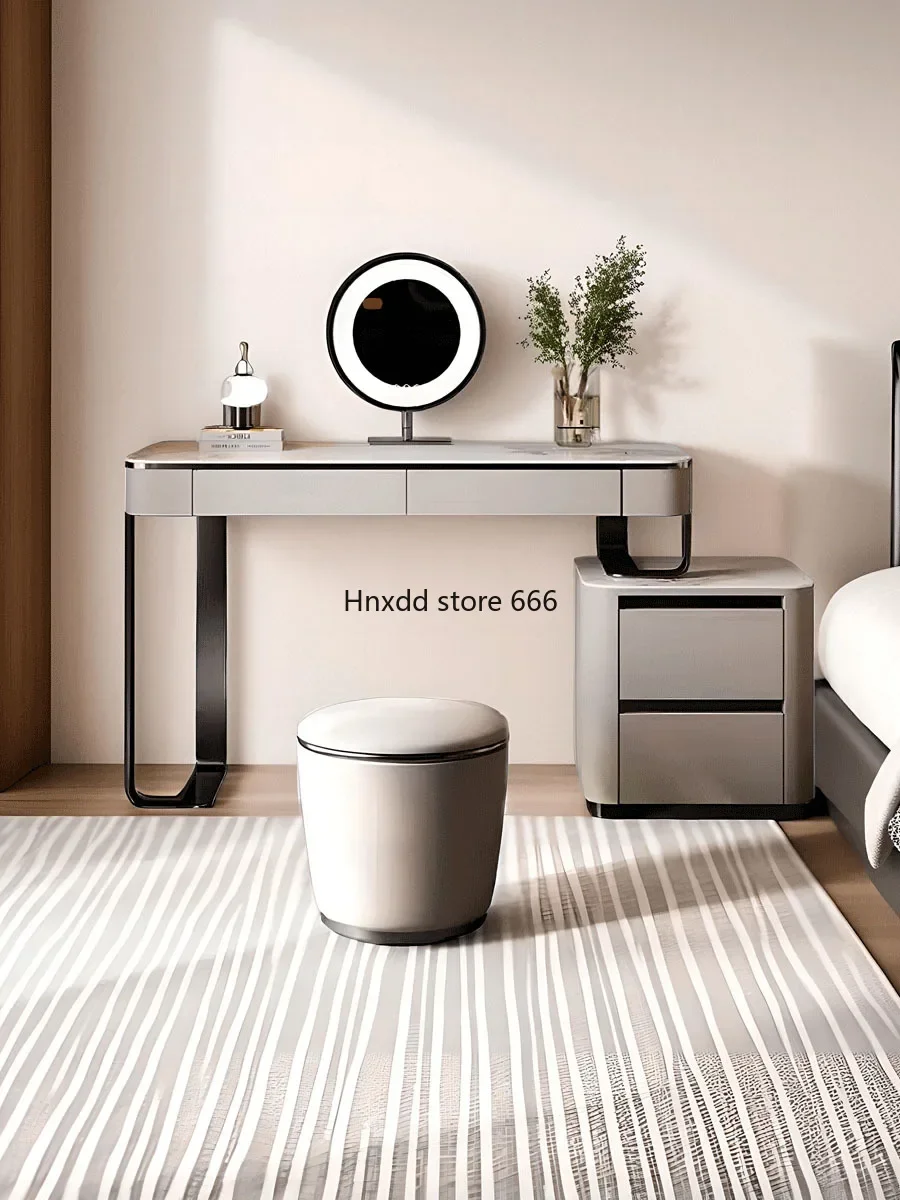 

Зеркало для спальни, простой современный 2024 новый роскошный встроенный нагрудный стол