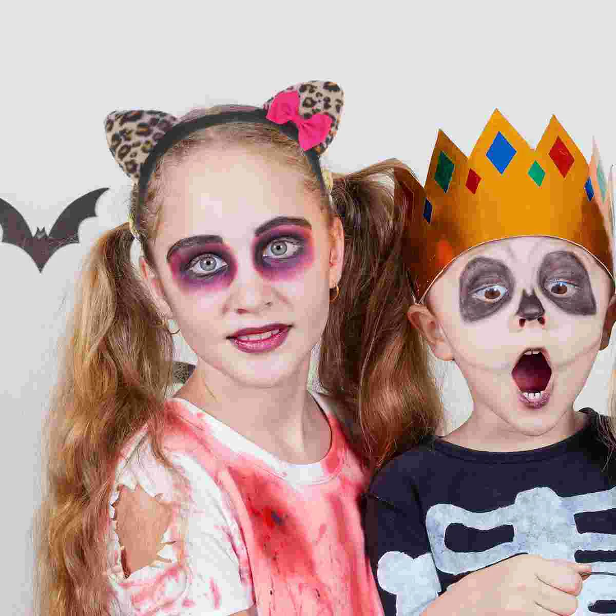 Halloween Kids Haarband Creatieve Luipaard Hoofdband Nieuwigheid Decor Haar Strik Hoofddeksel Carnaval Maskerade Partij Cosplay Kostuum