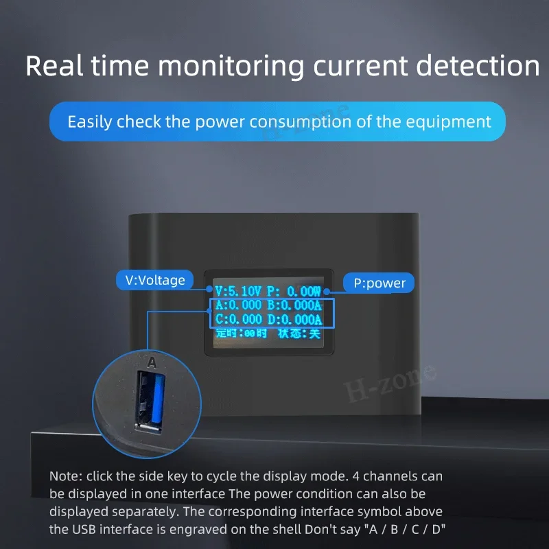 MaAnt swr1529 Current Dectector 4 Port interface USB Device High Speed transmission real time Current detection