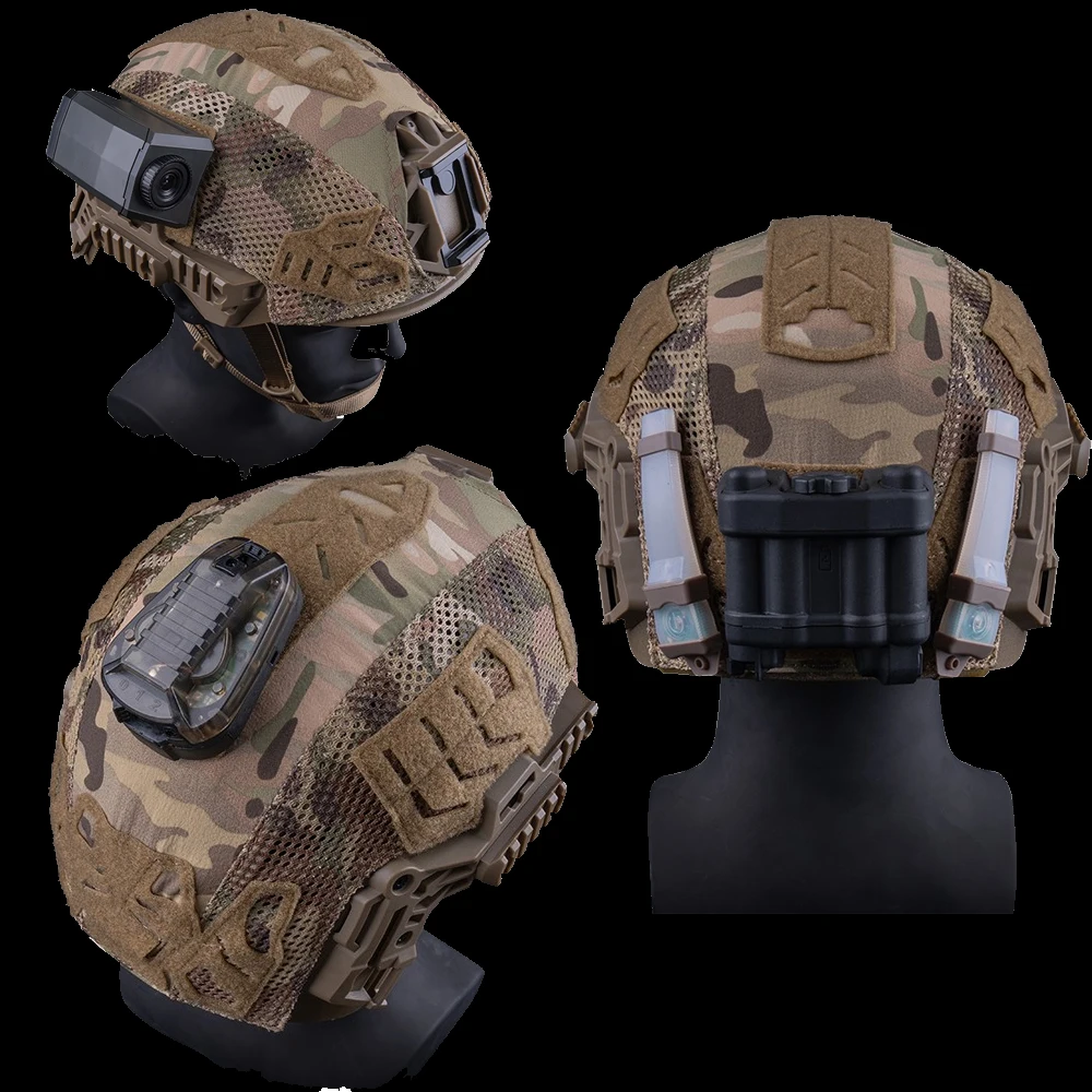 Tactical Airsoft Helmet Cover for Team Wendy Helmet 500D Nylon Camouflage Helmet Skin Hunting Shooting Helmet Accessories