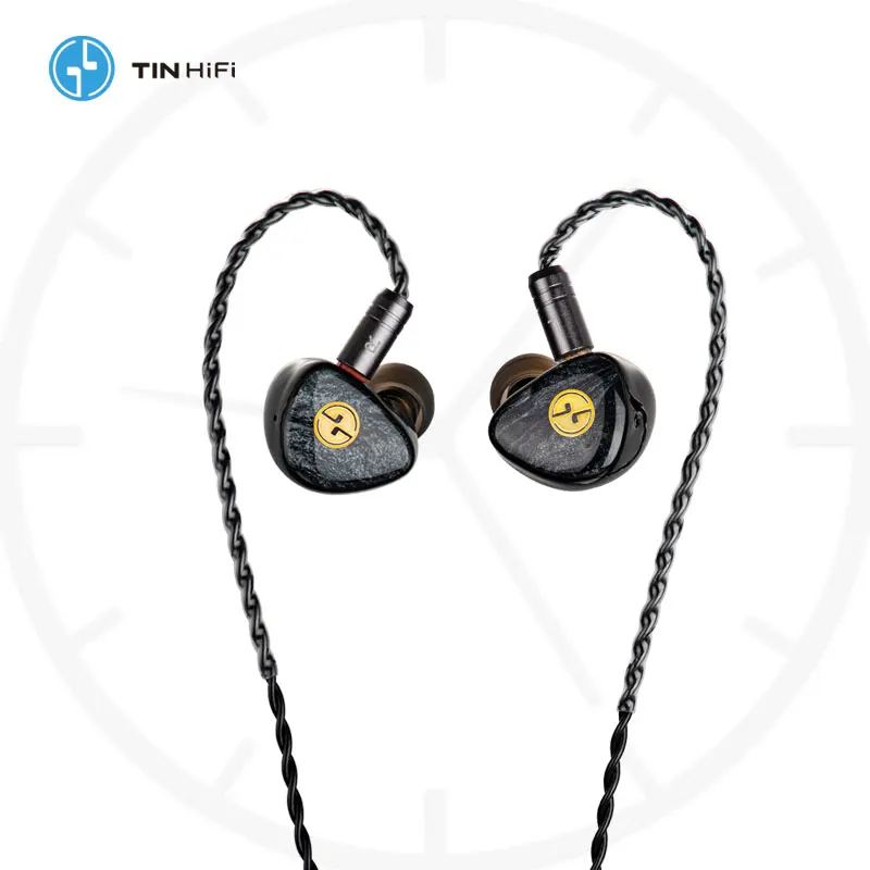 TinHiFi T3 PLUS HIFI Hi-Res 10mm Dynamic Driver In-Ear Monitors Earphones IEMs Wired Headphone with Detachable Audio 2PIN Cable