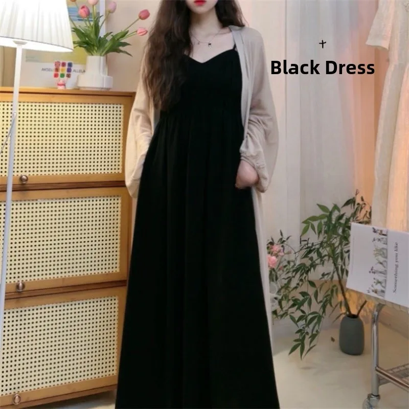 

Женская свободная верхняя одежда больших размеров с защитой от солнца, кардиган, скрывающий недостатки фигуры, лето 2023, корейский стиль, однотонный, для повседневной носки