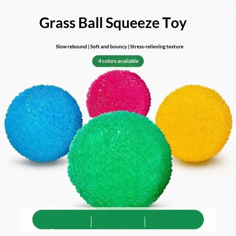 Stress Relief Toy Ice Ball Maltose Fidgets Toy Super Soft Mochi Slow-rebound Squeeze Toy Gift