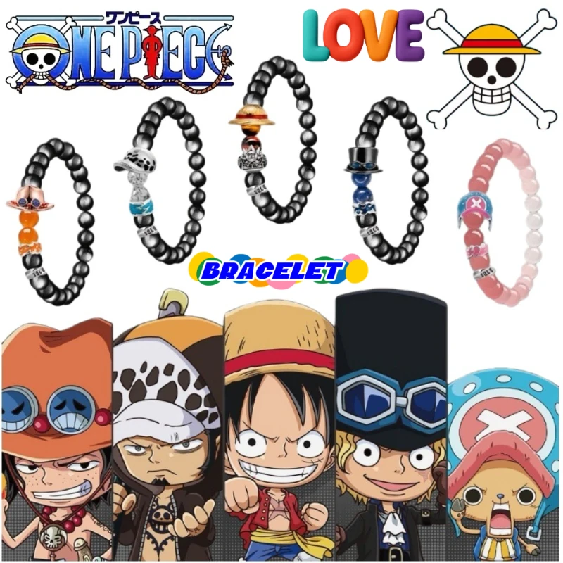 

One Piece Roronoa Zoro Tony Tony Chopper Nico Robin Fashionable and Personalized Bracelet High-Value Couple Bracelet Accessory