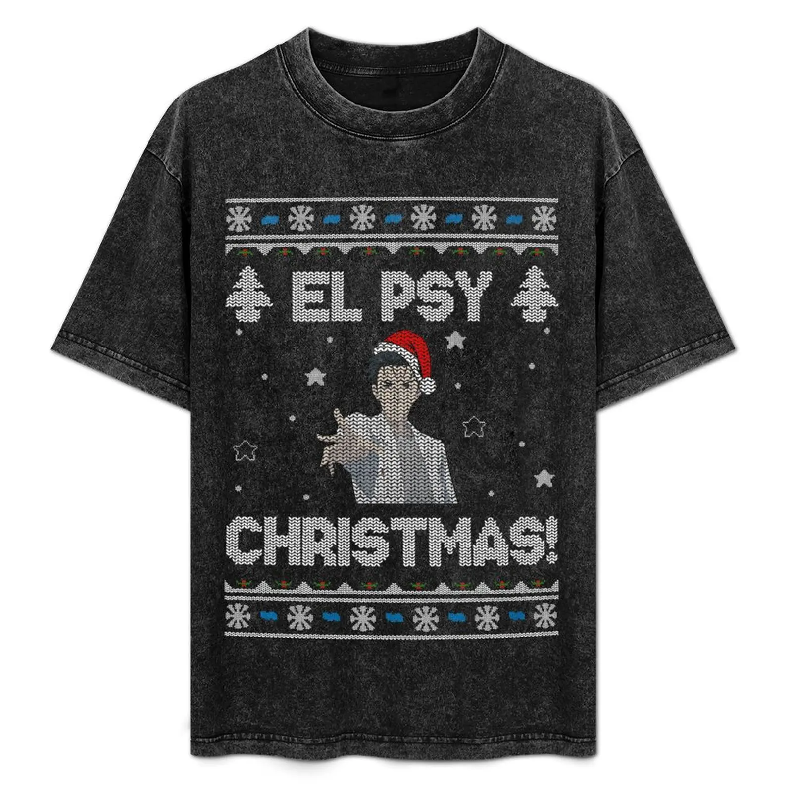 

Steins Gate El Psy Christmas T-Shirt vintage t shirts plus size clothes vintage anime shirt summer top plain black t shirts men