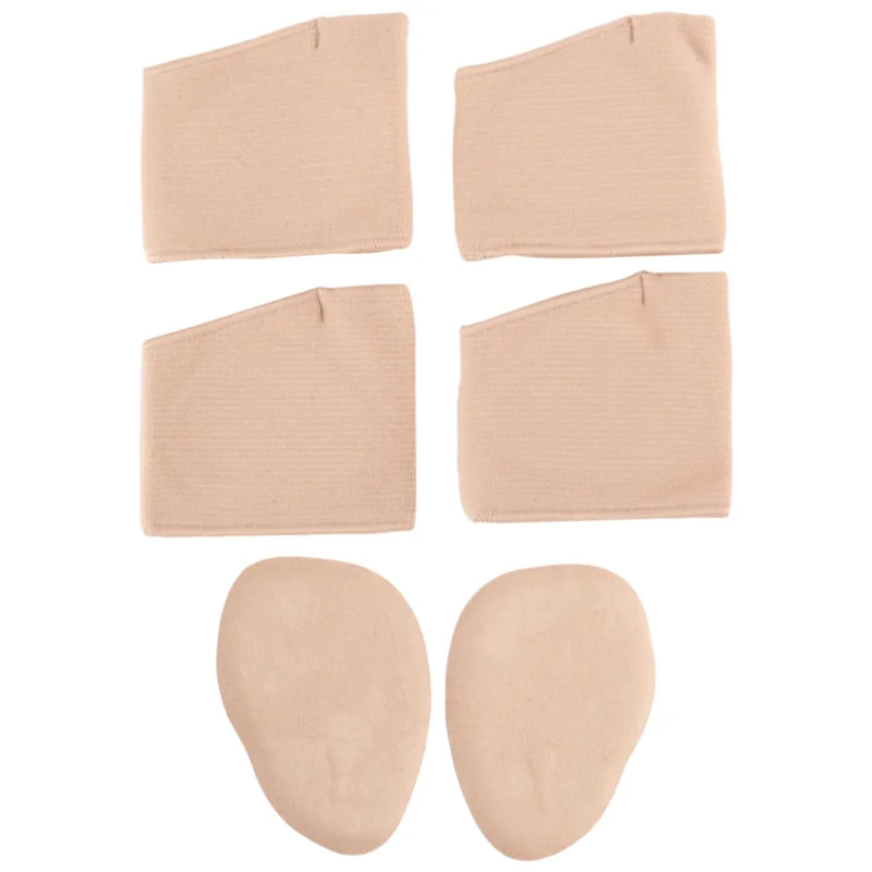 

FBIL-Metatarsal Sleeve Pads-2-Pair Ball Of Foot Cushions And 1-Pair Gel Forefoot Cushion For Metatarsalgia,Blisters,Callus,Neuro