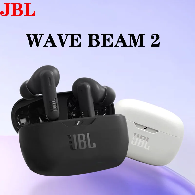 JBL WAVE BEAM 2 الأصلي أصيلة سماعة لاسلكية تعمل بالبلوتوث سماعة شبه في الأذن سماعات رياضية نشط الحد من الضوضاء مقاوم للماء #1